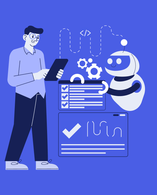 Custom AI development and machine learning services